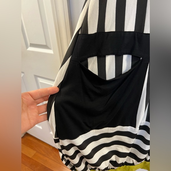 Luukaa MIXED STRIPED FINE JERSEY DRESS - Picture 8 of 14